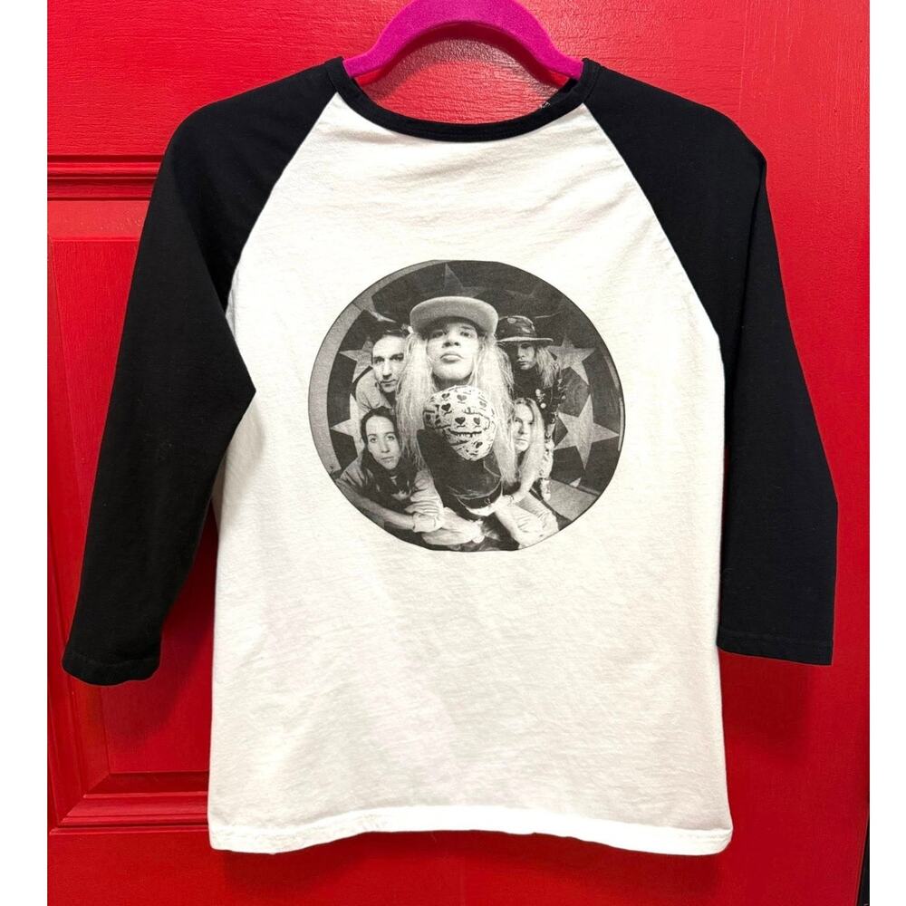 Size Estimated Womens M Mother Love Bone 90s Band Concert 3/4 Sleeve T shirt